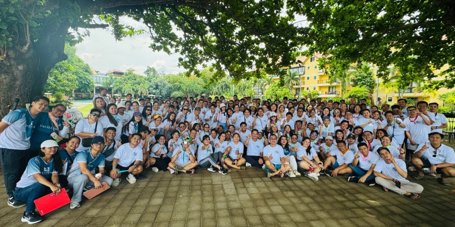Orient Freight International employees gathered for OFII Team Building 2025.